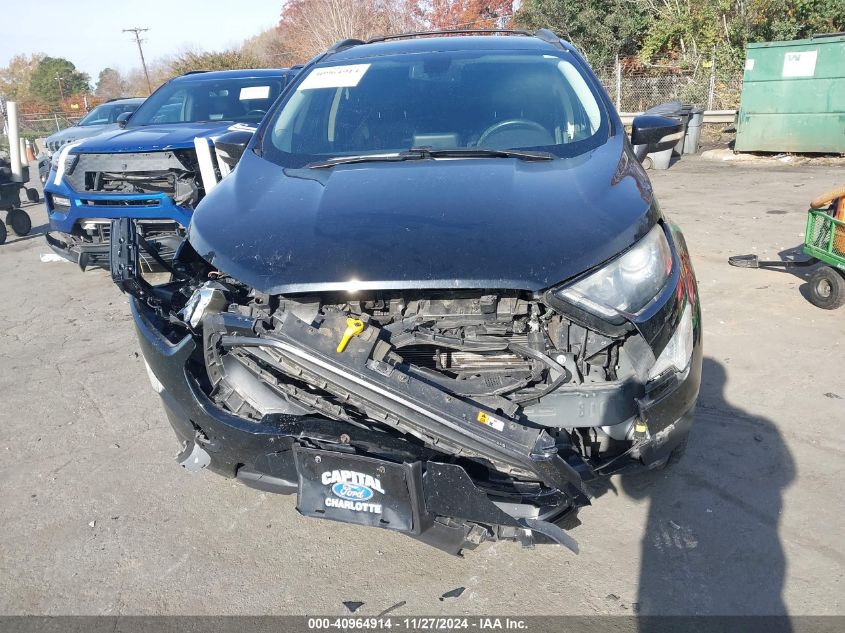 2018 Ford Ecosport Ses VIN: MAJ6P1CL0JC218186 Lot: 40964914