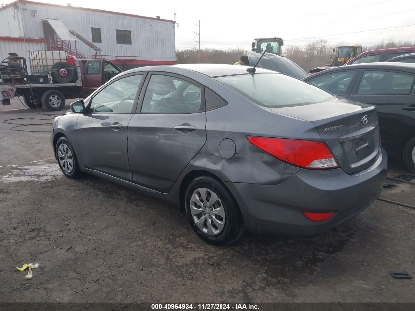 VIN KMHCT4AE6HU191946 2017 Hyundai Accent, SE no.3