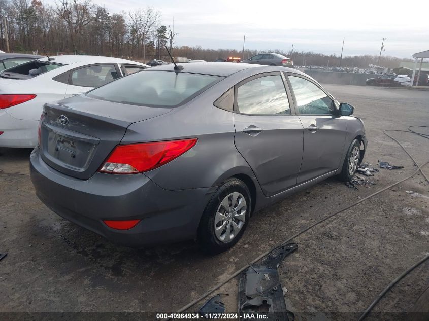 VIN KMHCT4AE6HU191946 2017 Hyundai Accent, SE no.4