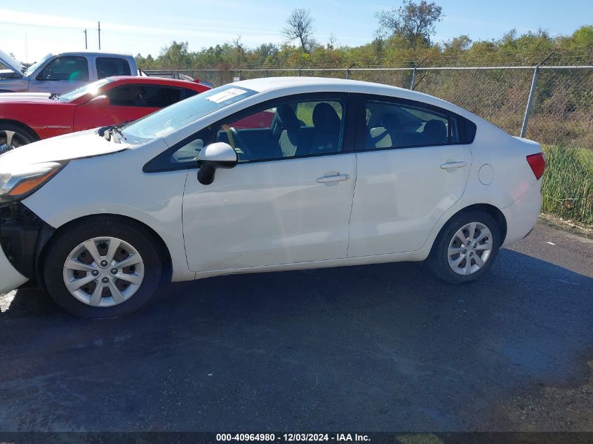 2014 Kia Rio Lx VIN: KNADM4A30E6323293 Lot: 40964980