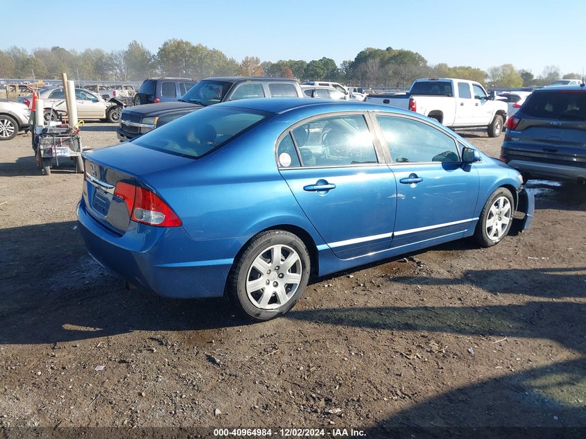 2009 HONDA CIVIC VIN: 19XFA16519E018916