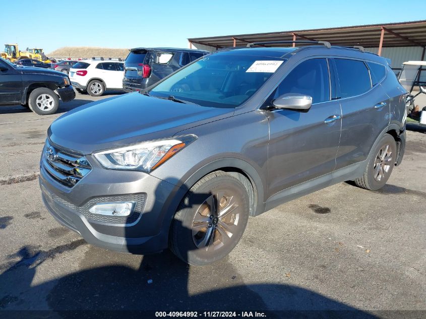 VIN 5XYZUDLB9FG293948 2015 Hyundai Santa Fe, Sport... no.2