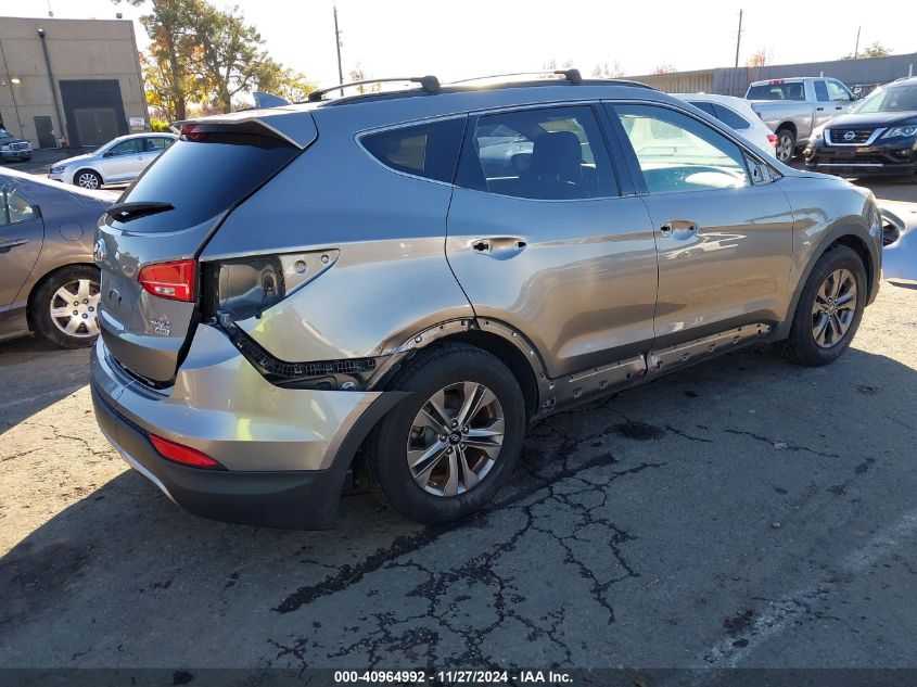 VIN 5XYZUDLB9FG293948 2015 Hyundai Santa Fe, Sport... no.4