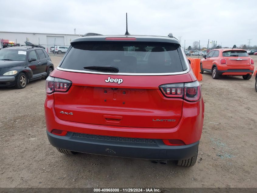 VIN 3C4NJDCB3JT116563 2018 Jeep Compass, Limited 4X4 no.17