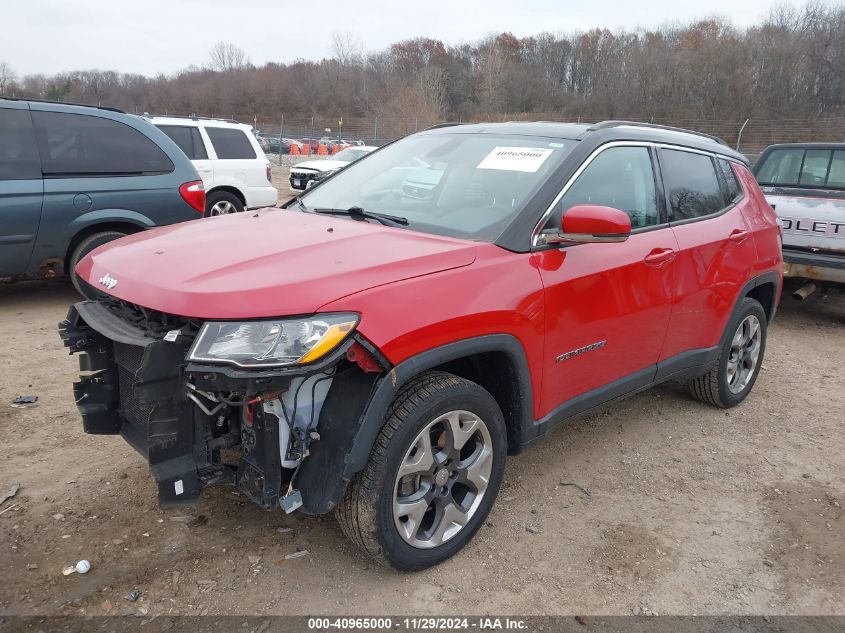 VIN 3C4NJDCB3JT116563 2018 Jeep Compass, Limited 4X4 no.2