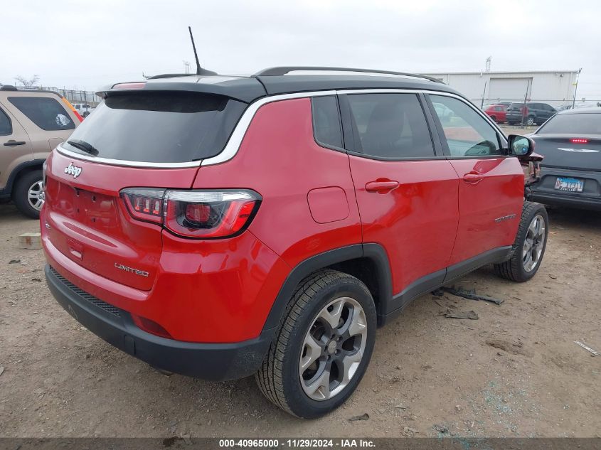 VIN 3C4NJDCB3JT116563 2018 Jeep Compass, Limited 4X4 no.4