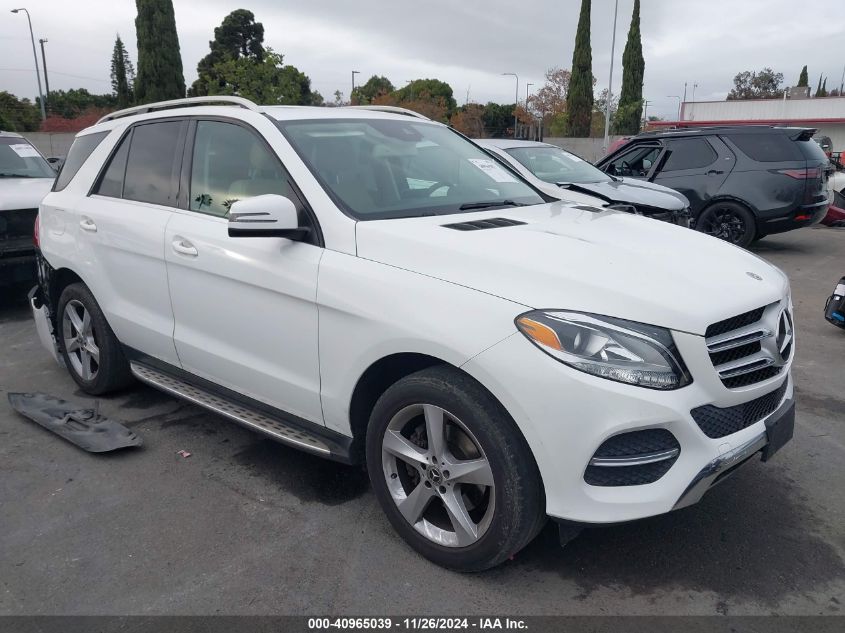 2018 Mercedes-Benz Gle 350 VIN: 4JGDA5JB7JB135456 Lot: 40965039