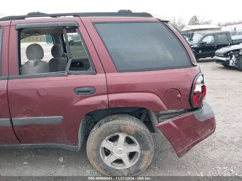 2005 Chevrolet Trailblazer Ls VIN: 1GNDT13S952370670 Lot: 40965041