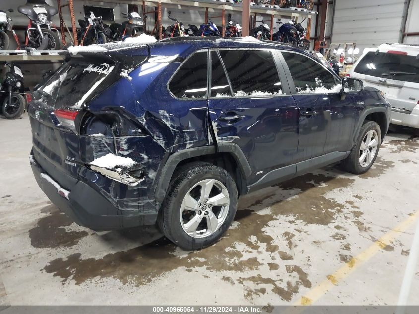 VIN 2T3B6RFV1MW022637 2021 TOYOTA RAV4 HYBRID no.4