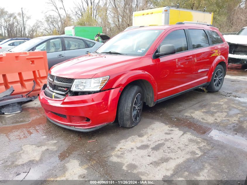 VIN 3C4PDCAB5HT607546 2017 DODGE JOURNEY no.2