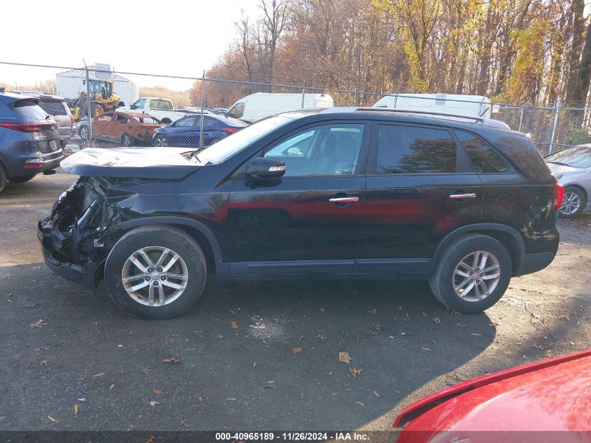 2014 Kia Sorento Lx VIN: 5XYKT4A67EG482624 Lot: 40965189