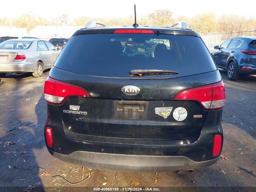 2014 Kia Sorento Lx VIN: 5XYKT4A67EG482624 Lot: 40965189