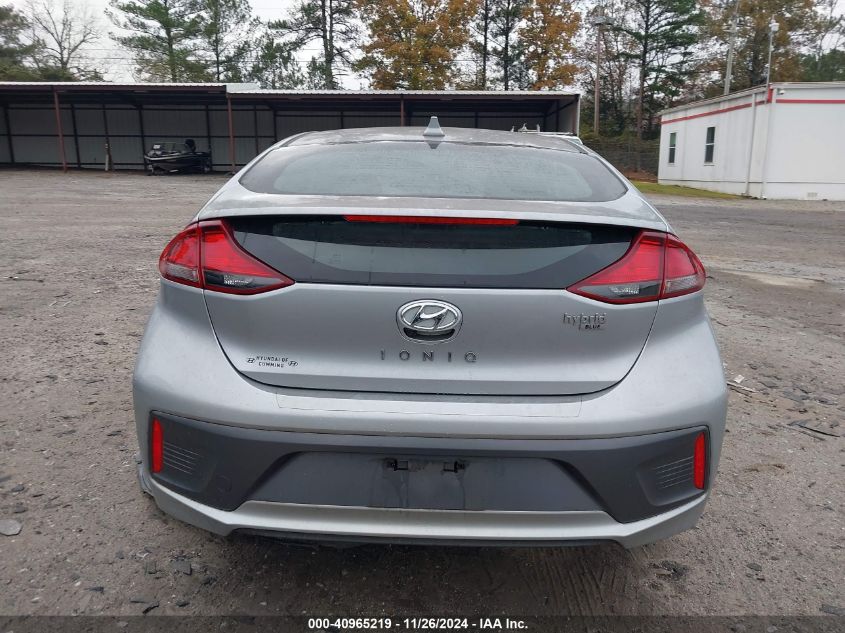 2020 Hyundai Ioniq Hybrid Blue VIN: KMHC65LC2LU225981 Lot: 40965219