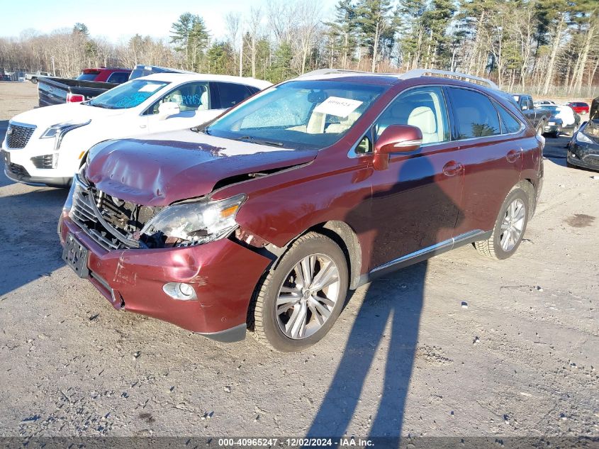 VIN 2T2BK1BA9FC264505 2015 Lexus RX, 350 no.2