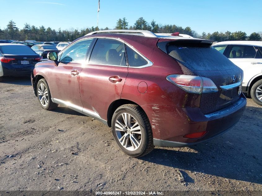 VIN 2T2BK1BA9FC264505 2015 Lexus RX, 350 no.3