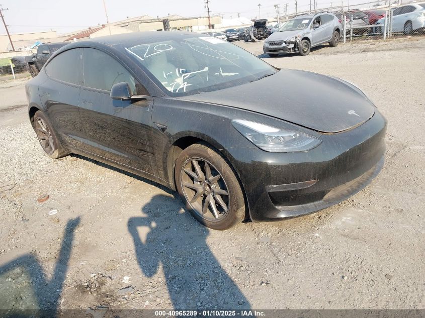 VIN 5YJ3E1EA2PF584631 2023 TESLA MODEL 3 no.1