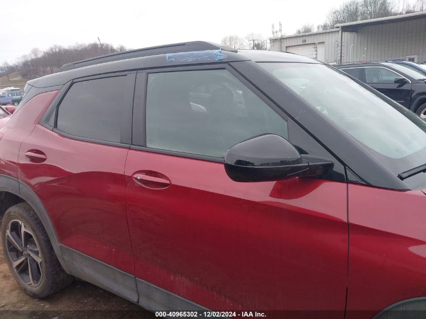 2021 Chevrolet Trailblazer Awd Rs VIN: KL79MUSL2MB141086 Lot: 40965302