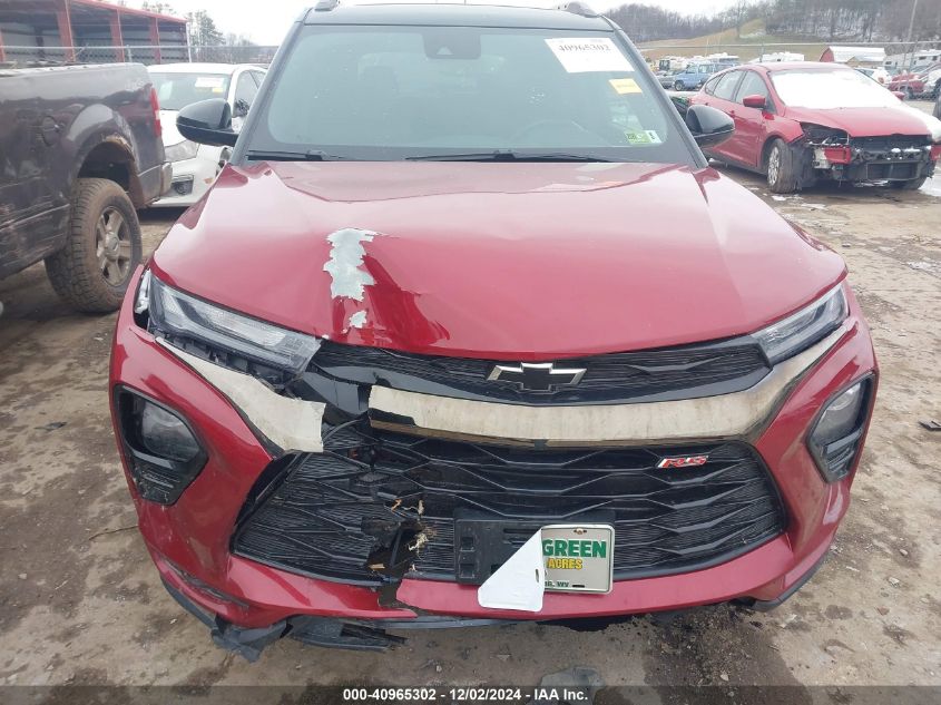 2021 Chevrolet Trailblazer Awd Rs VIN: KL79MUSL2MB141086 Lot: 40965302