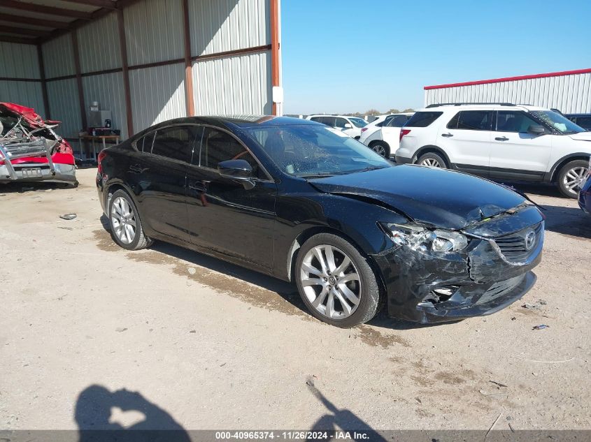 VIN JM1GL1V56H1128829 2017 Mazda 6, Touring no.1