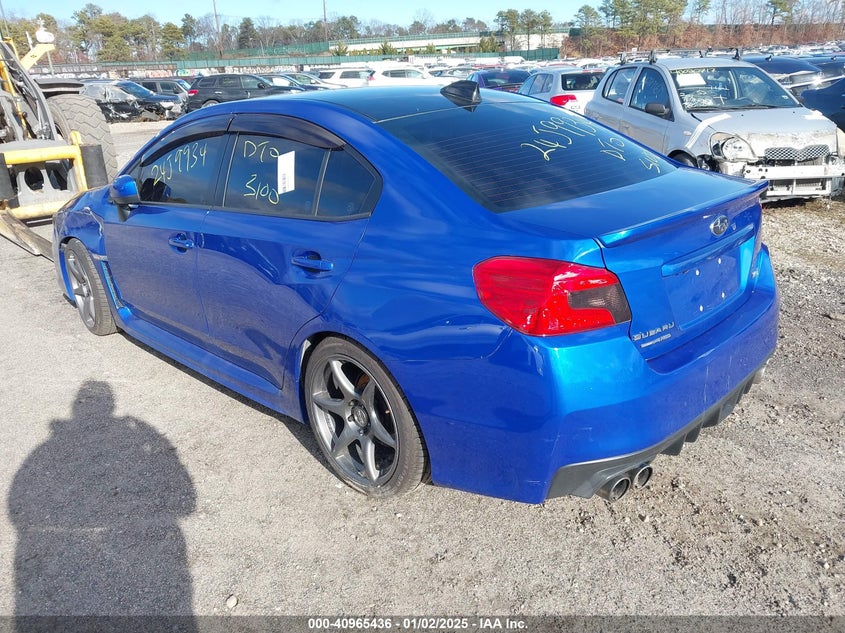 Vin: jf1va1e63h9810578, lot: 41455238, subaru wrx premium 20173