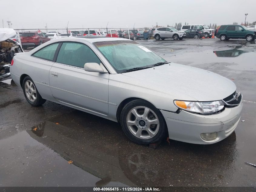 1999 Toyota Camry Solara Se V6 VIN: 2T1CF22P7XC193636 Lot: 40965475