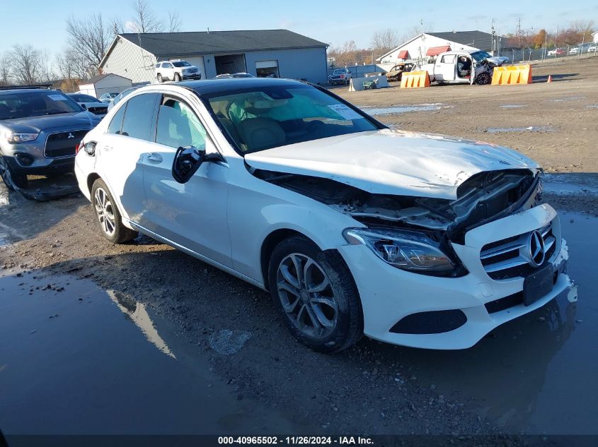 VIN 55SWF4KB1FU062515 2015 Mercedes-Benz C 300, 4Ma... no.1