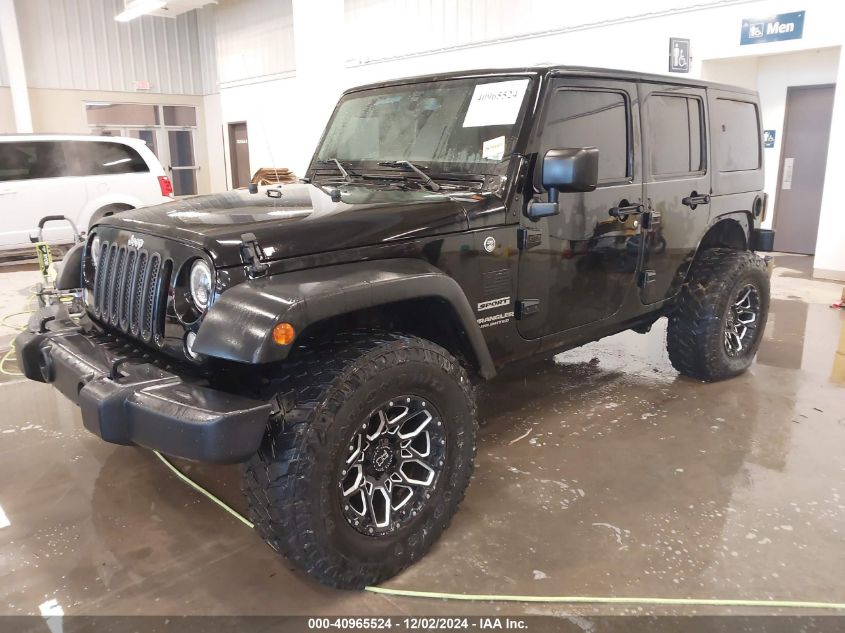 VIN 1C4BJWDG7HL696205 2017 Jeep Wrangler, Unlimited... no.2