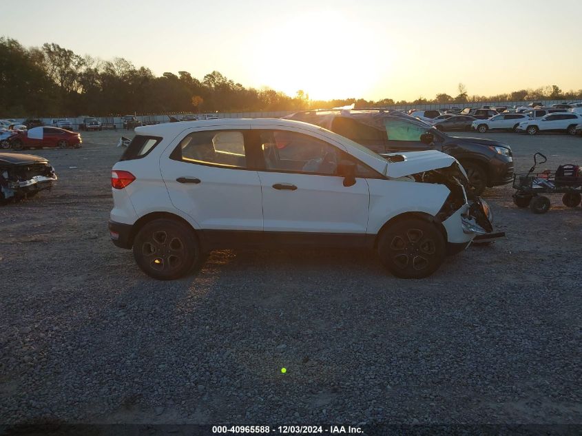 2021 FORD ECOSPORT S - MAJ3S2FE1MC398996