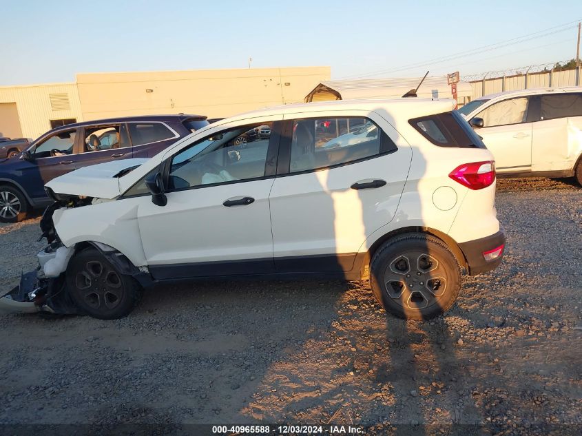 2021 Ford Ecosport S VIN: MAJ3S2FE1MC398996 Lot: 40965588