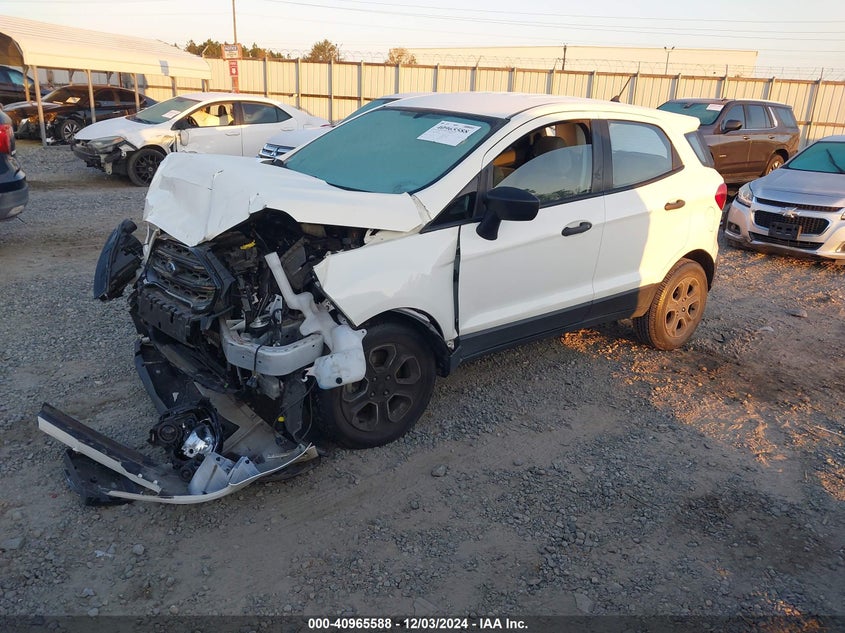 2021 FORD ECOSPORT S - MAJ3S2FE1MC398996