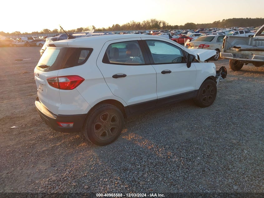 2021 FORD ECOSPORT S - MAJ3S2FE1MC398996