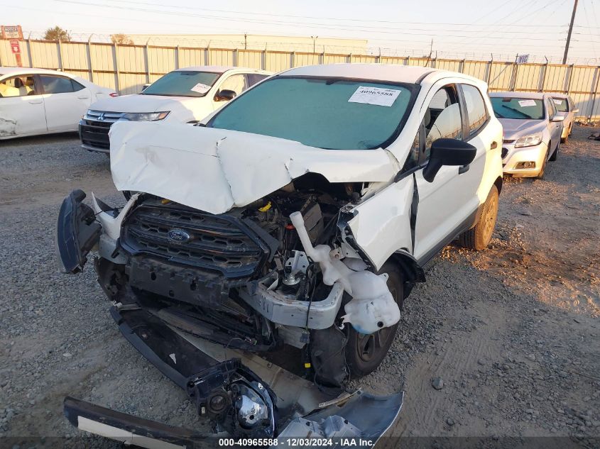 2021 FORD ECOSPORT S - MAJ3S2FE1MC398996