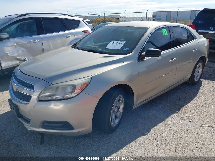 VIN 1G11B5SA8DF256321 2013 CHEVROLET MALIBU no.6