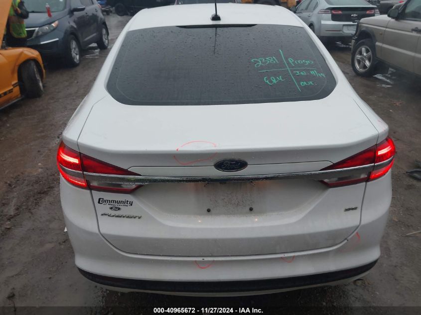 VIN 3FA6P0H76HR220624 2017 Ford Fusion, SE no.17