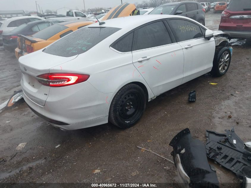 VIN 3FA6P0H76HR220624 2017 Ford Fusion, SE no.4