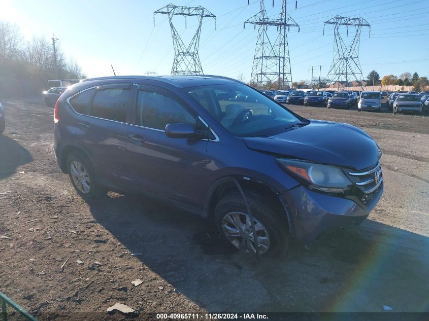 VIN 5J6RM4H7XEL063255 2014 Honda CR-V, Ex-L no.1