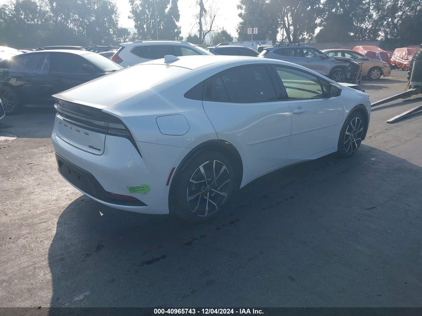 Vin: jtdacacuxp3002217, lot: 41455545, toyota prius prime xse 20234