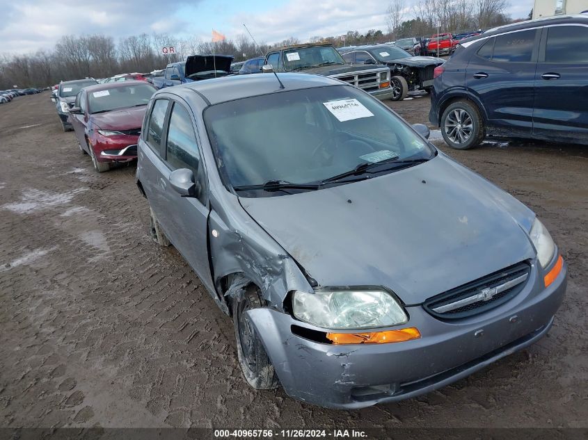 2006 Chevrolet Aveo Ls VIN: KL1TD66606B594738 Lot: 40965756