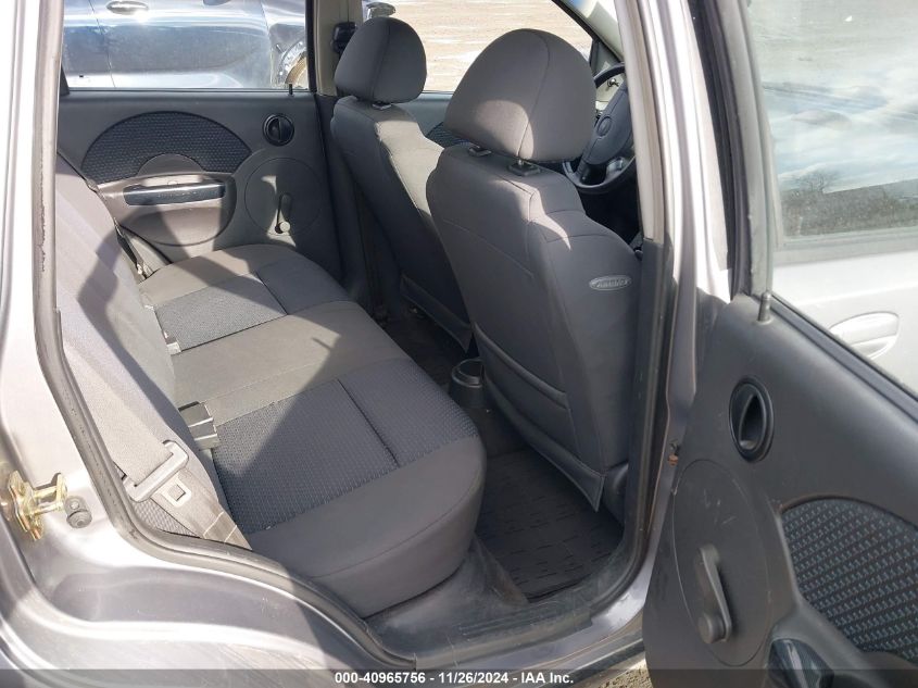 2006 Chevrolet Aveo Ls VIN: KL1TD66606B594738 Lot: 40965756