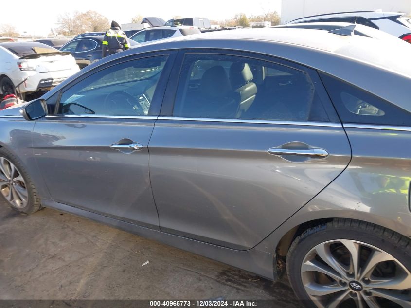 2014 HYUNDAI SONATA SE/LIMITED - 5NPEC4AB3EH880450