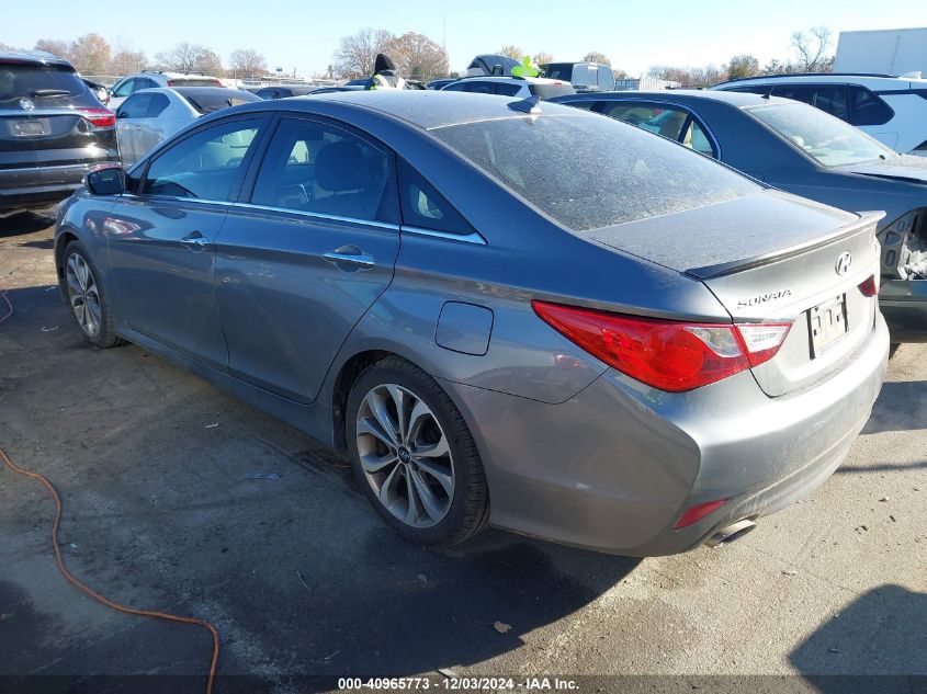 VIN 5NPEC4AB3EH880450 2014 Hyundai Sonata, Se 2.0T no.3