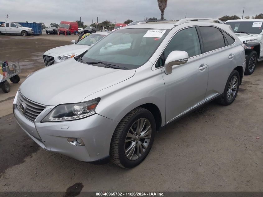 VIN 2T2ZK1BA1DC094913 2013 Lexus RX, 350 no.2