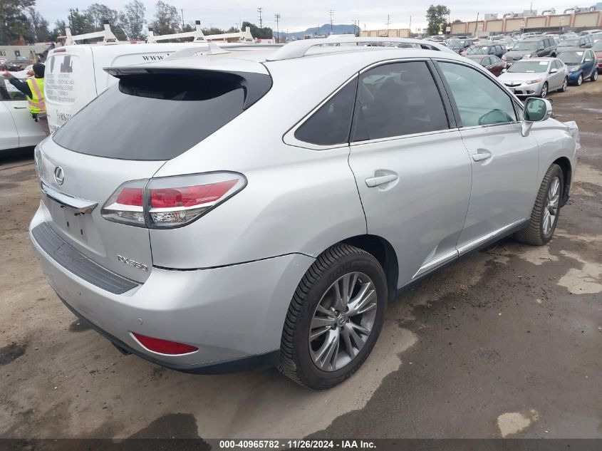 VIN 2T2ZK1BA1DC094913 2013 Lexus RX, 350 no.4