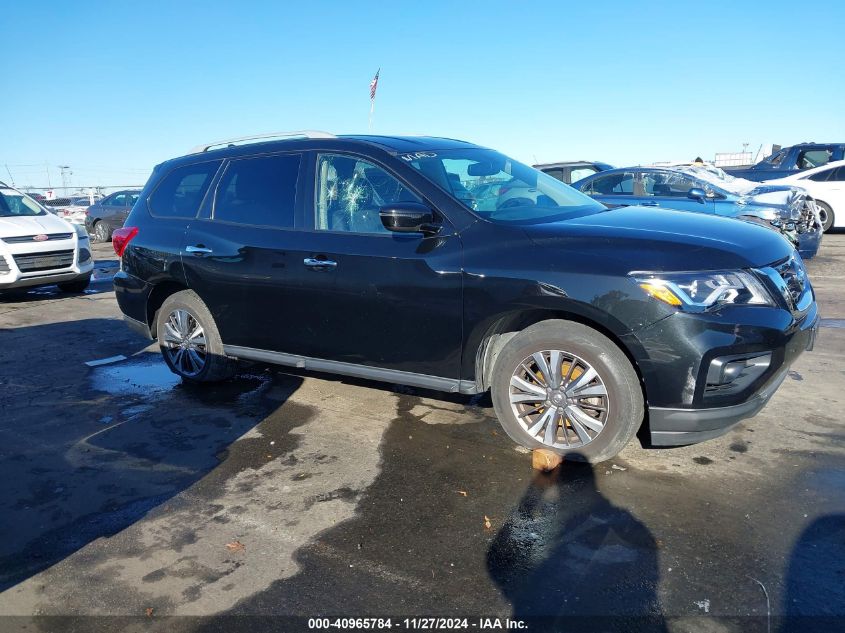 2019 Nissan Pathfinder Sv VIN: 5N1DR2MNXKC632199 Lot: 40965784