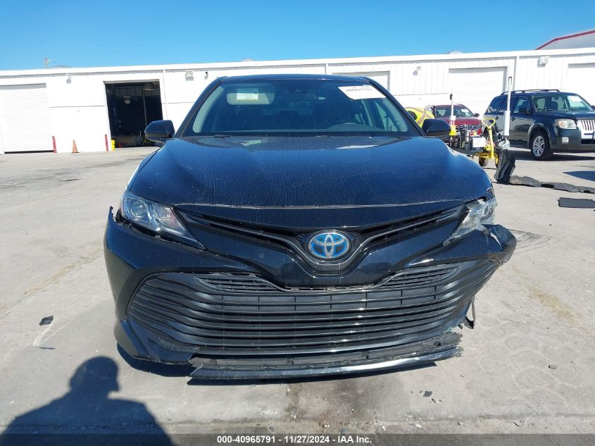 VIN 4T1B31HK7KU008485 2019 Toyota Camry, Hybrid LE no.13