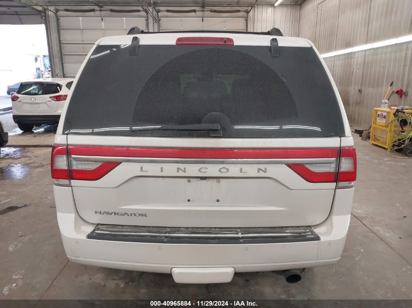 2017 Lincoln Navigator Select VIN: 5LMJJ2JTXHEL08029 Lot: 40965884