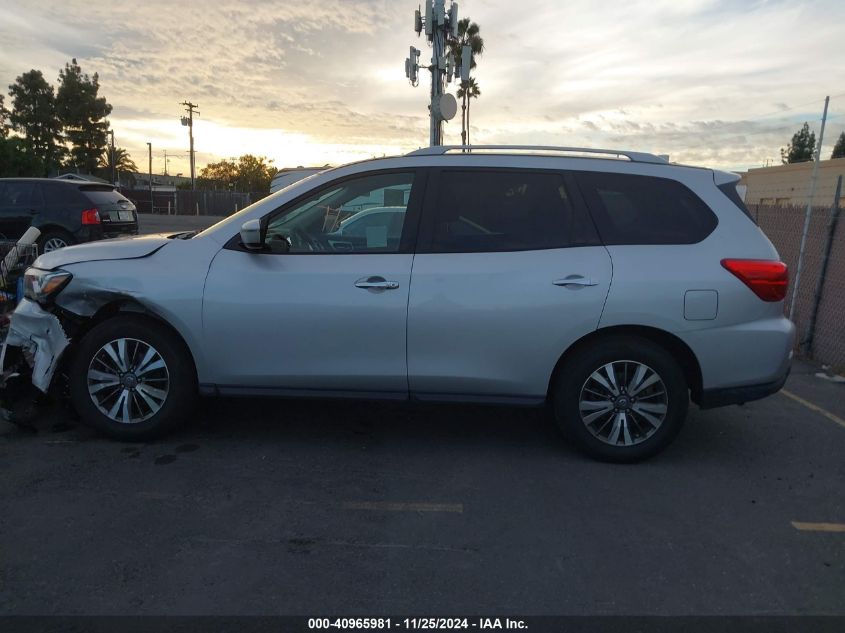 2019 Nissan Pathfinder Sv VIN: 5N1DR2MM9KC589062 Lot: 40965981