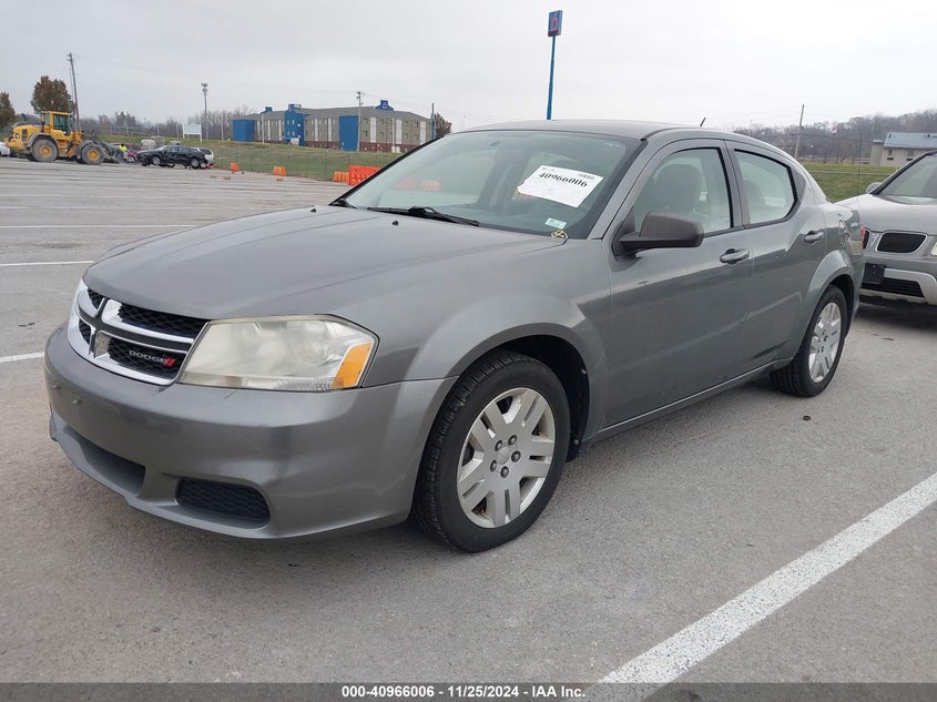 2013 DODGE AVENGER SE V6 - 1C3CDZAG1DN669053