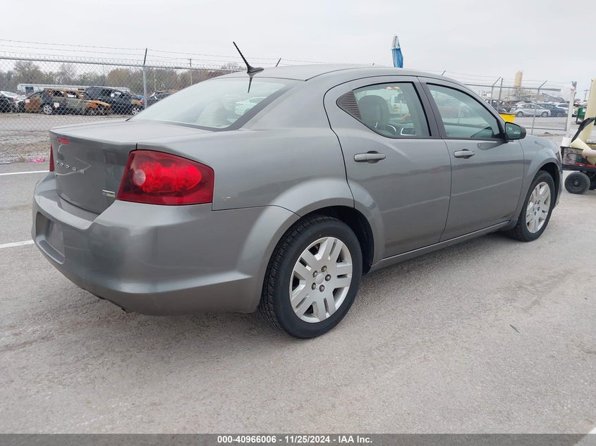 2013 DODGE AVENGER SE V6 - 1C3CDZAG1DN669053