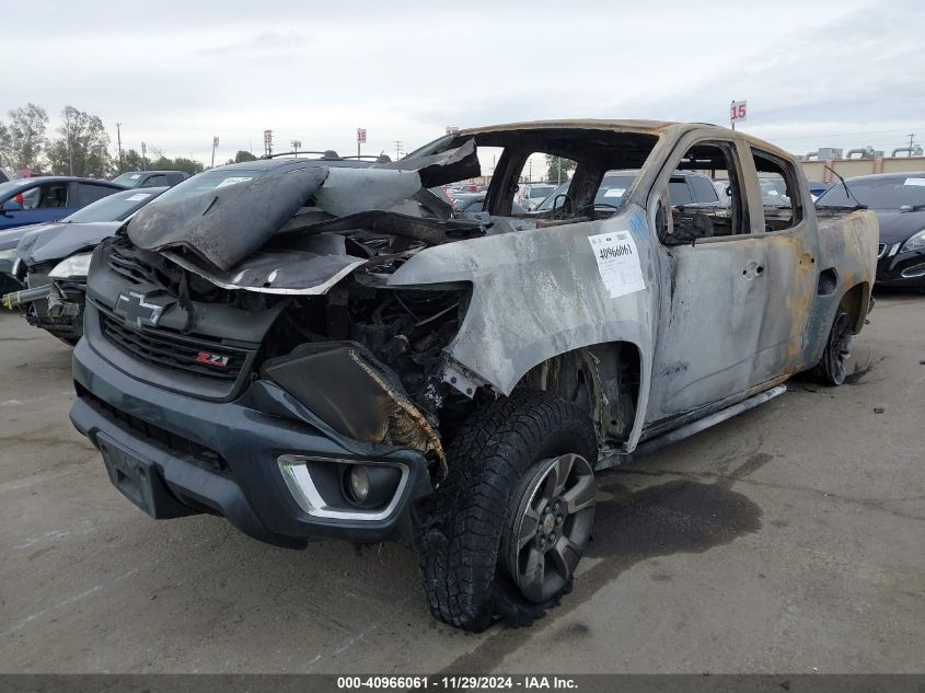 VIN 1GCGTDENXH1290688 2017 Chevrolet Colorado, Z71 no.2